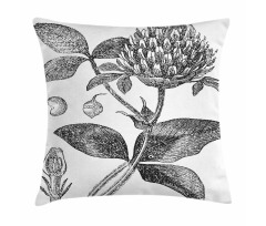 Nostalgic Flower Art Pillow Cover