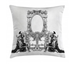 Roman Design Pillow Cover