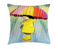 Vibrant Woman Pillow Cover