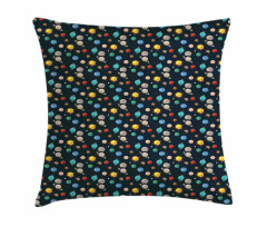 Planets Solar System Pillow Cover