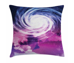 Cosmic Swirling Pattern Pillow Cover