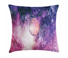 Vivid Galactic Art Pillow Cover