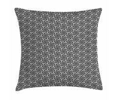 Monochrome Hexagon Pillow Cover