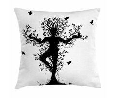 Forest Spirit Art Pillow Cover