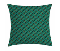 Diagonal Lines Art Pillow Cover