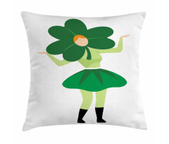 Lucky Clover Hat Pillow Cover