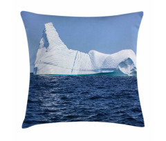 Oceanic Frigid Scenery Pillow Cover