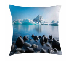 Arctic Environment Scene Pillow Cover