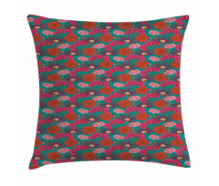 Cheerful Blooming Petals Pillow Cover