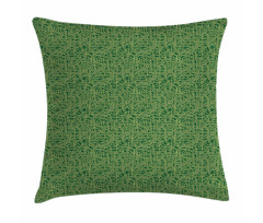 Futuristic Grid Line Pillow Cover