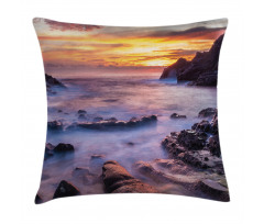 Sunrise Halona Beach Pillow Cover