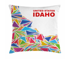 Gem State Illustration Pillow Cover