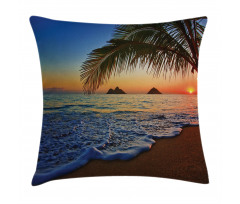 Sunrise Lanikai Beach Pillow Cover