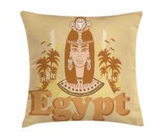 Egypt Queen Pillow Cover