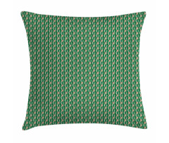 Papyrus Plant Lattice Art Pillow Cover