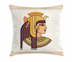 Ancient Woman Character Pillow Cover