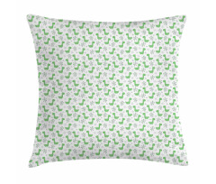 Adorably Dinosaur Cartoon Pillow Cover