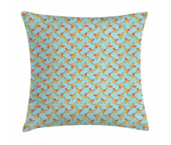 Dragon Flying Dinosaur Animals Pillow Cover