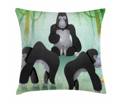 Chunky Woodland Creatures Pillow Cover