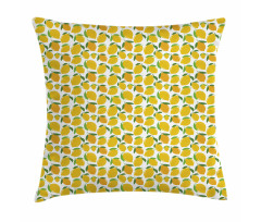 Energetic Colors Citrus Art Pillow Cover