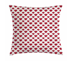 Classic Hearts Pillow Cover