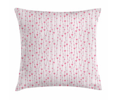 Curvilinear Heart Pillow Cover