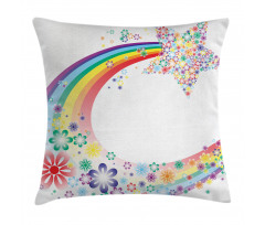 Nature Spring Floral Pillow Cover