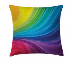 Abstract Smooth Lines Pillow Cover