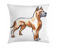 German Mastiff Dog Pillow Cover