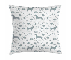 Dog Lover Concept Items Pillow Cover