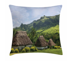 Greenland Scene Navala Village Pillow Cover