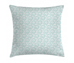 Abstract Clouds Waves Pillow Cover
