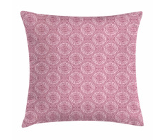 Mystic Flowers and Circles Pillow Cover