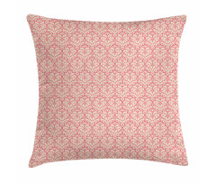 Monochrome Flower Leaves Pillow Cover