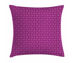 Abstract Flowers Graphic Pillow Cover