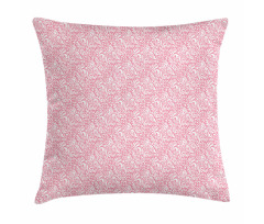 Simplistic Floral Art Pillow Cover