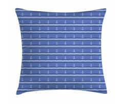 Anchor Lines Waves Pillow Cover