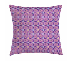 Oriental Feminine Flourishes Pillow Cover