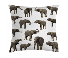 Elephants Tusk Ear Pillow Cover