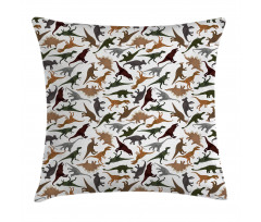Wild Enormous Museum Pillow Cover