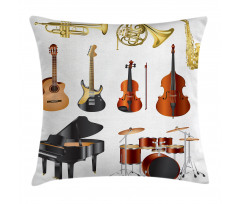 Symphony Orchestra Concert Pillow Cover