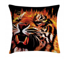 Hunter Forest King Tiger Pillow Cover