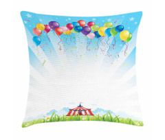 Balloon Clear Sky Travel Pillow Cover