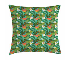 Close up Exotic Plantation Pillow Cover