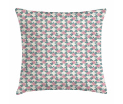 Whimsical Flowers Leaves Pillow Cover