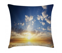 Sunset Reflection on Sea Pillow Cover