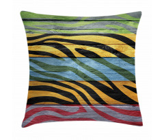 Colorful Animal Pillow Cover