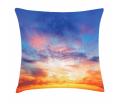 Sunset Cloudscape Sky Pillow Cover