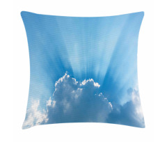 Sunburst Theme Lines Pillow Cover