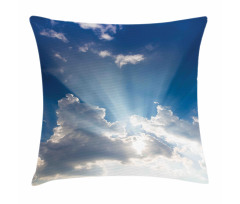 Clouds Sunny Day Sky Pillow Cover